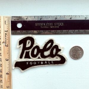 Rare Polo Ralph Lauren Football Patch